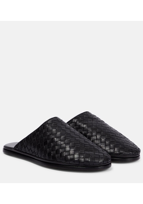 Bottega Veneta Intrecciato leather slippers