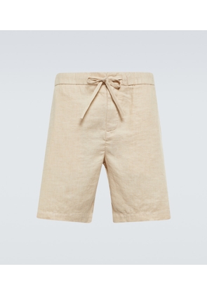 Frescobol Carioca Felipe linen and cotton shorts