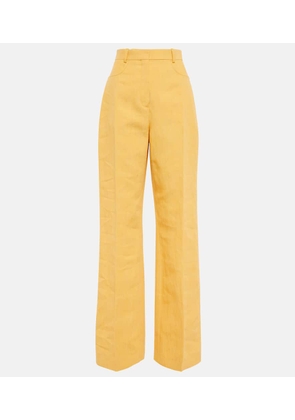 Jacquemus Le Pantalon Sauge linen-blend pants