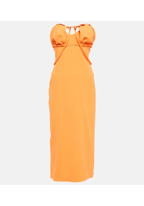 Jacquemus La Robe Bikini cotton-blend midi dress