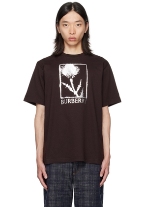 Burberry Brown Foil T-shirt
