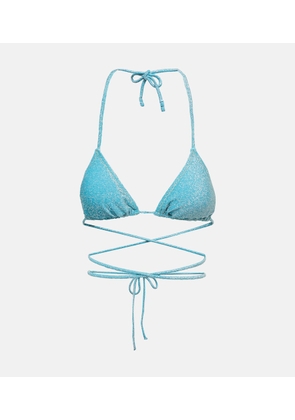 Reina Olga Miami LurexÂ® triangle bikini top