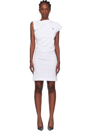 Vivienne Westwood White Hebo Midi Dress