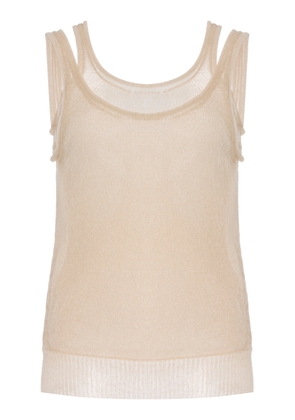 Aisling Camps Film Layered Knit Tank Top - Moda Operandi