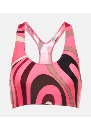 Pucci Marmo sports bra