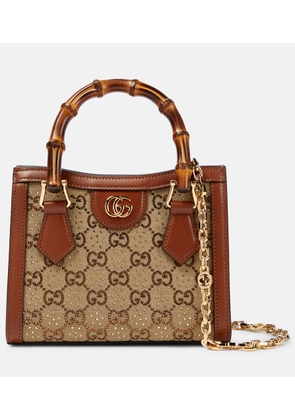 Gucci Diana Mini GG canvas tote bag