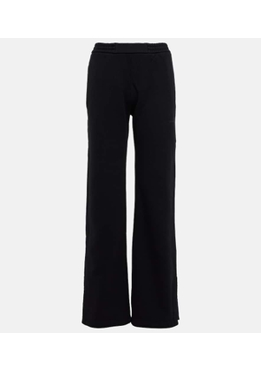 Off-White Logo cotton jersey sweatpants