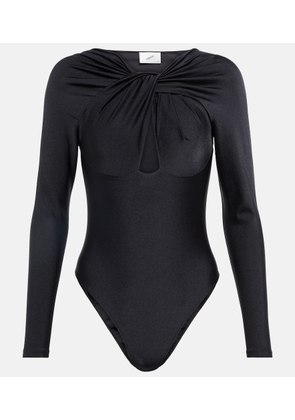 Coperni Twisted cutout jersey bodysuit