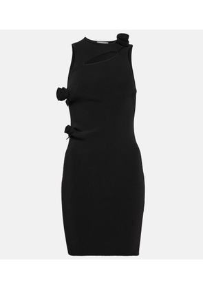 Coperni Appliqued cutout minidress