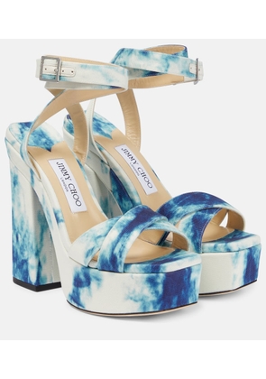 Jimmy Choo Gaia 140 platform sandals