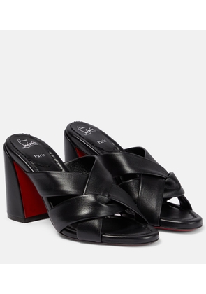 Christian Louboutin Dispo Club leather mules
