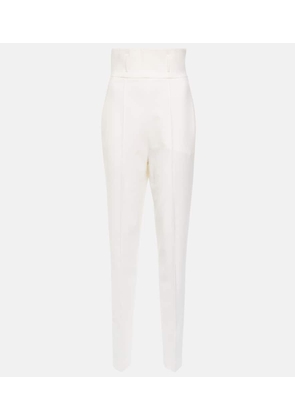 Nensi Dojaka Bridal slim wool-blend pants