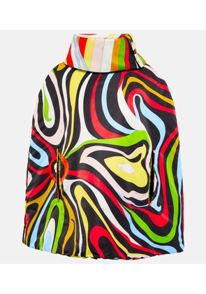 Pucci x Fusalp Marmo poncho
