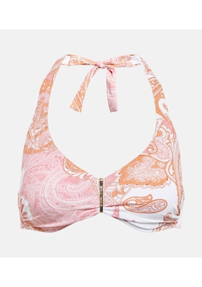 Melissa Odabash Provence floral bikini top