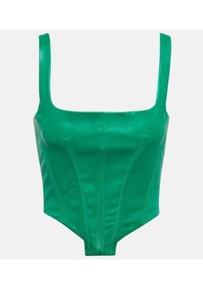Stouls Bella leather corset top