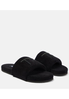 Tom Ford Harrison embroidered slides