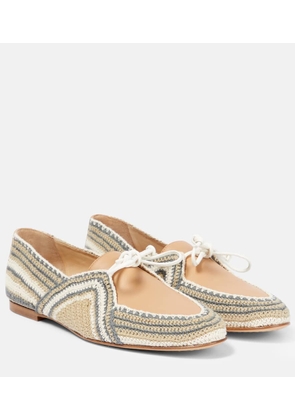Gabriela Hearst Hays crochet moccasins
