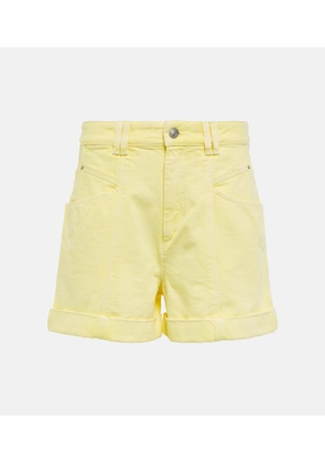 Isabel Marant Vetanio high-rise denim shorts