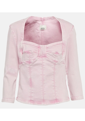 Isabel Marant Vanio denim top