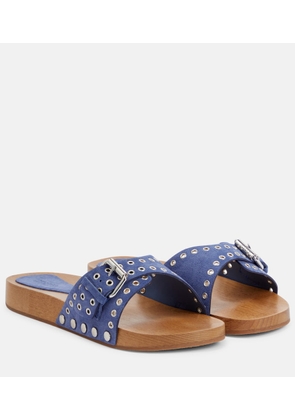 Isabel Marant Jaso embellished leather sandals