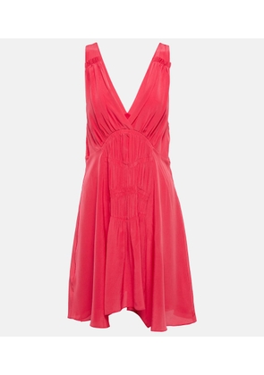 Isabel Marant Nalatiaga silk minidress