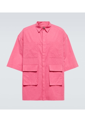 Due Diligence Oversized cotton shirt