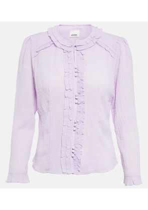 Isabel Marant Georgia shirred top