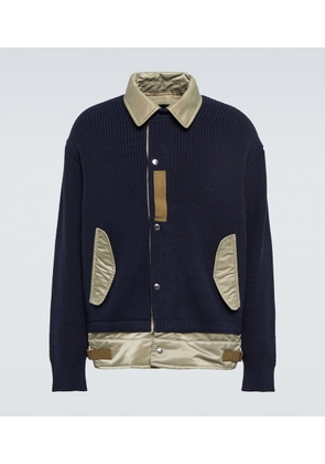 Sacai Knitted jacket