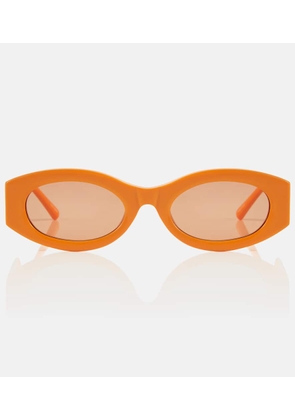 The Attico Berta oval sunglasses