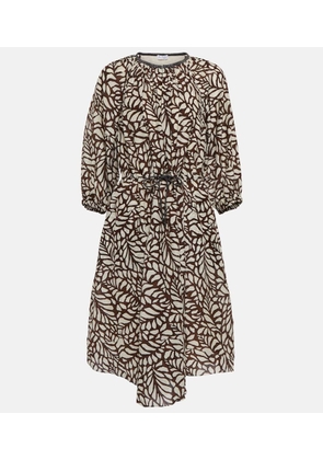 Brunello Cucinelli Cotton-blend minidress