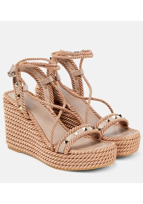 Valentino Garavani Rockstud espadrille sandals