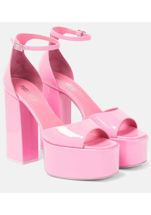 Paris Texas Tatiana patent leather platform sandals