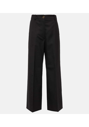 Patou Wide-leg wool pants