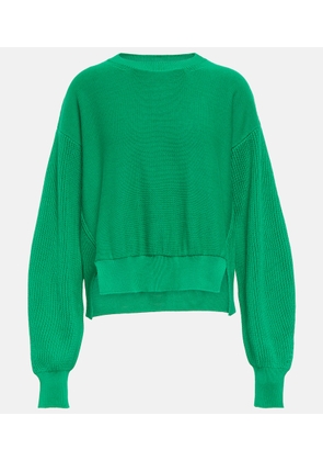 Stella McCartney Cropped cotton sweater
