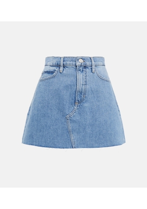 Frame Le High 'N' Tight denim miniskirt