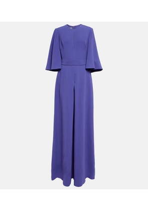 Elie Saab Crepe jumpsuit