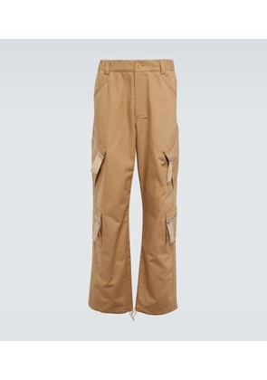 Jacquemus Le Cargo Marrone cotton pants