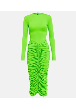 Alex Perry Presley ruched midi dress