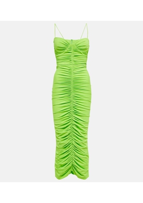 Alex Perry Everett ruched maxi dress