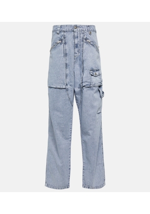 Isabel Marant Paciane wide-leg cargo jeans
