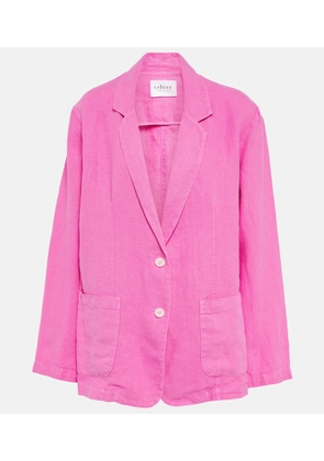 Velvet Cassie linen blazer