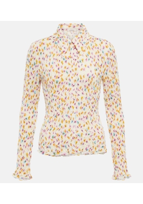 Dorothee Schumacher Floral plisse top