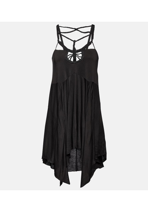 Isabel Marant Diana macrame jersey minidress