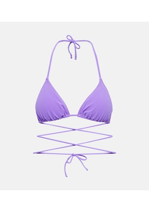 Reina Olga Miami terry triangle bikini top