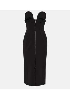 Off-White Strapless midi dress