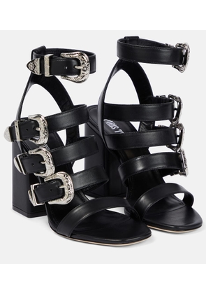 Paris Texas Tessa buckle leather sandals