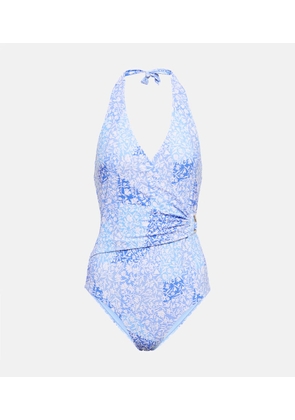 Heidi Klein Stella Maris printed swimsuit