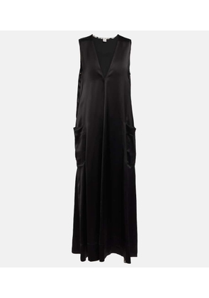 Toteme Satin midi dress