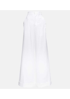 Ann Demeulemeester Dorothee wide-leg cotton canvas pants