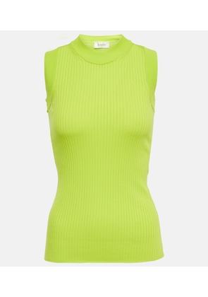 Sportmax Nido ribbed-knit cotton tank top